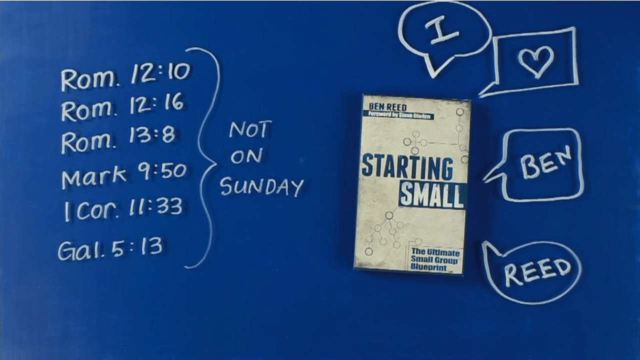 Starting Small Group Ministry 113